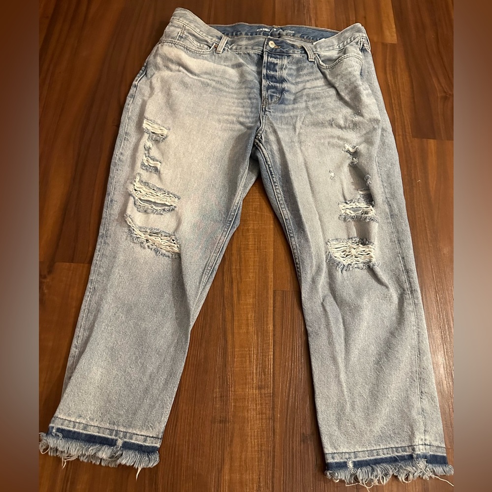 Old Navy Slouch Straight Jeans, NWOT
